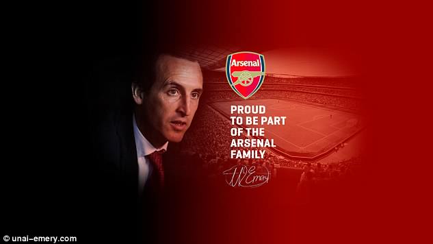 UNAI EMERY ANNOUNCED AS NEW ARSENAL MANAGER